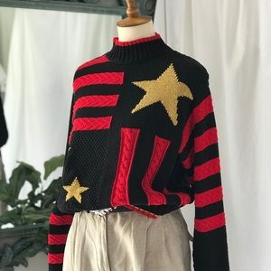 VTG Liz Claiborne Mock Neck Sweater